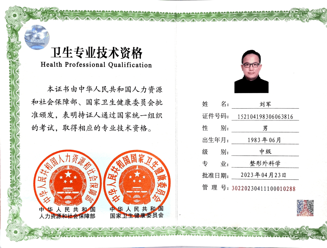 Health Professional Qualification