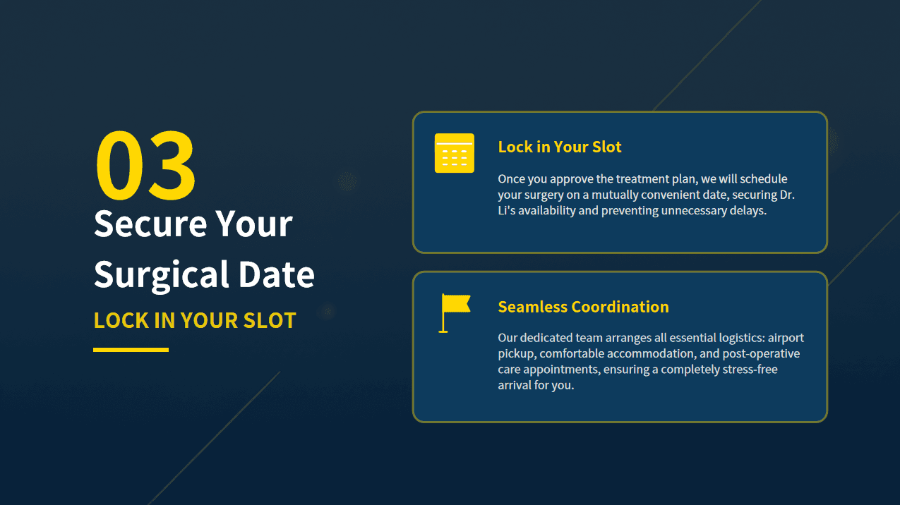 Secure Your Surgery Date
